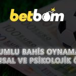 Sorumlu Bahis Oynamanın Finansal ve Psikolojik Önemi